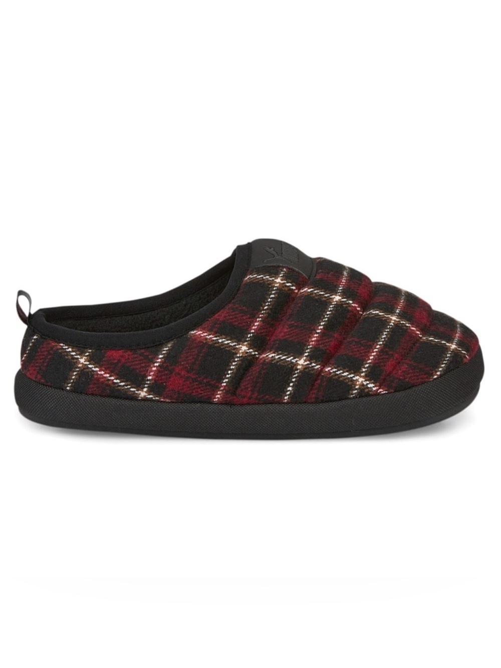 Used! PUMA Little Boy's Scuff Flannel Slippers Sz 2